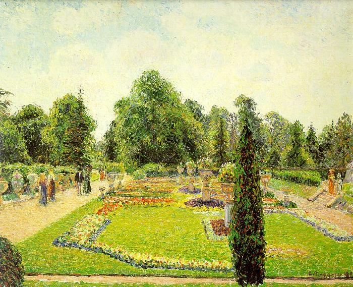 Camille Pissaro Kew, The Path to the Main Conservatory Sweden oil painting art